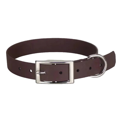 Collier pour chien en Biothane marron