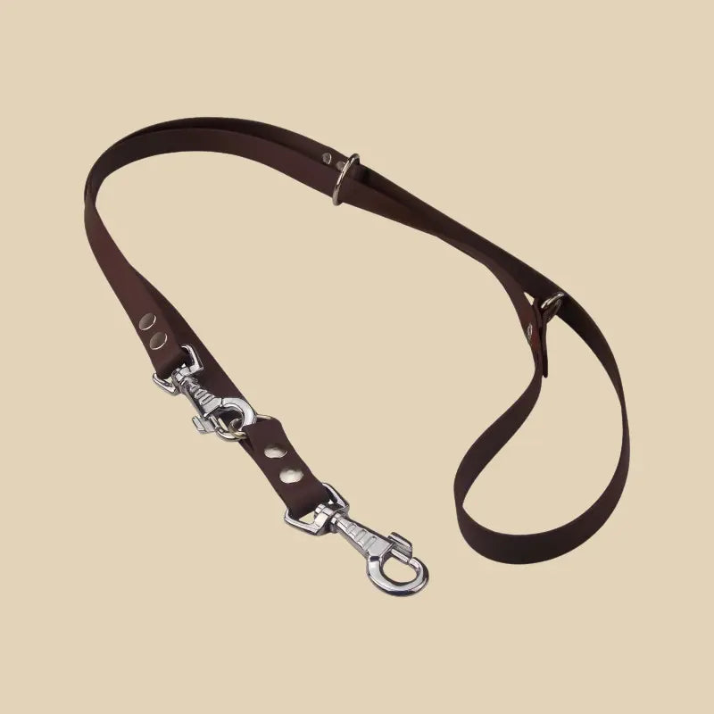 Laisse reglable KLYP en Biothane® pour chien avec longueur ajustable